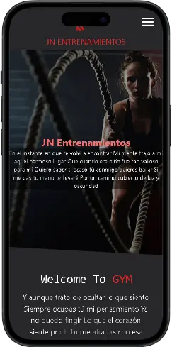 Imagen del proyecto NE Training en mobile
