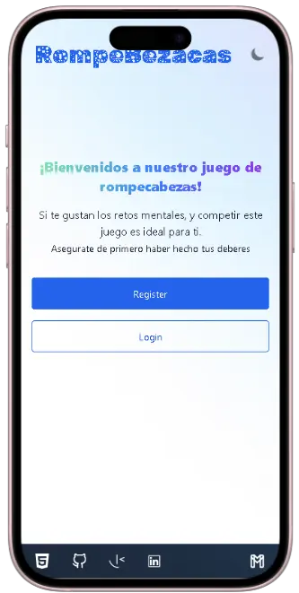 Imagen del proyecto Rompebezacas en mobile