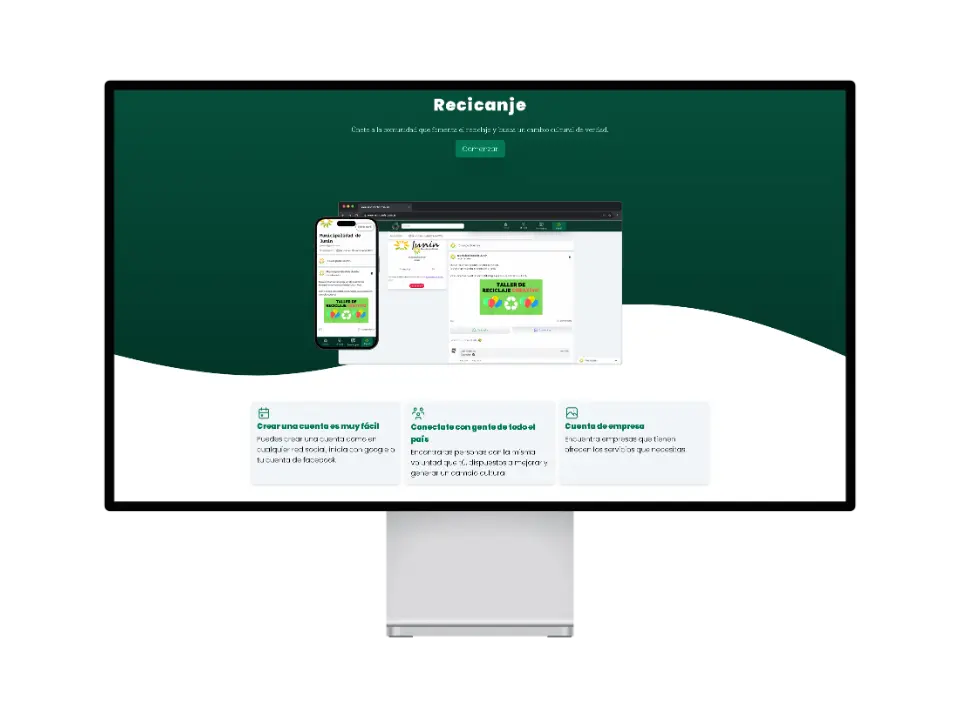 Imagen del proyecto Recicanje en desktop