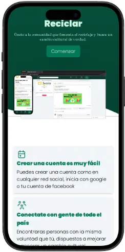Imagen del proyecto Recicanje en mobile